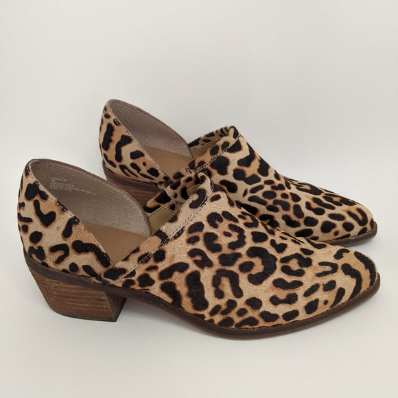 *Sold*Crown Vintage Morrison Leopard Bootie Size 9M - Picture 8 of 10